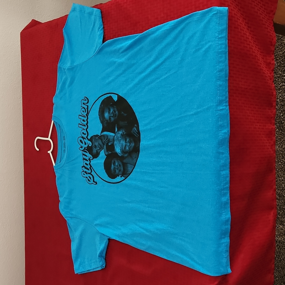 Golden Girls Tee Shirt, Size 2XL, Bright Deep Powder Blue